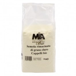 SEMOLA RIMACINATA SENATORE CAPPELLI MOLINO AGOSTINI 1 KG BIO SEMOLA RIMACINATA SENATORE CAPPELLI MOLINO AGOSTINI 1 KG BIO