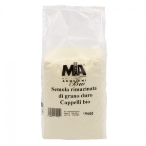 SEMOLA RIMACINATA SENATORE CAPPELLI MOLINO AGOSTINI 1 KG BIO